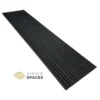 Acoustic Slat Wall Panel Black