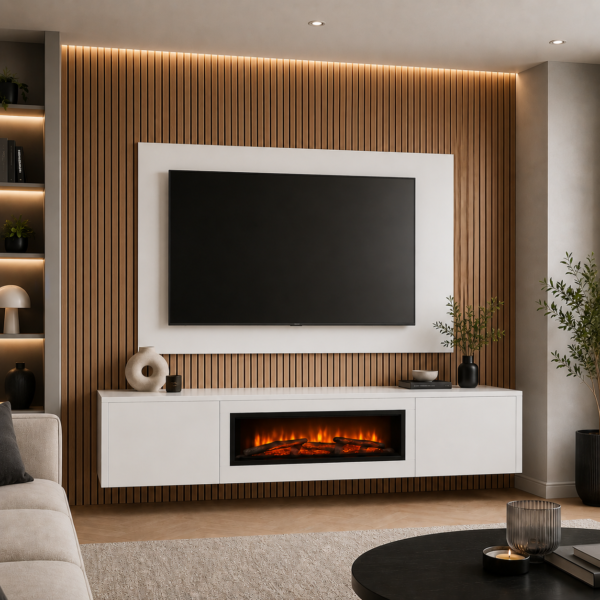 Acoustic Slat Wall Panel Oak