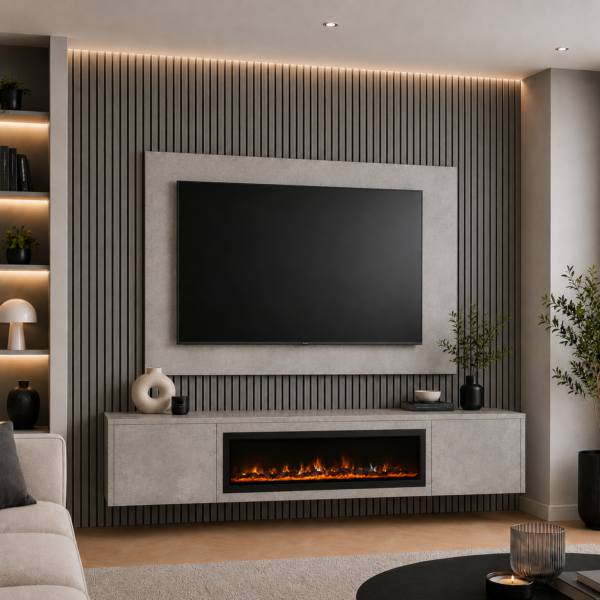 Custom Fire Media Wall Bundle